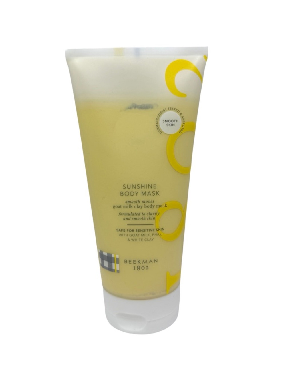 Beekman 1802 Sunshine Clay Goat Milk Body Mask - 8 fl oz / 237 ml